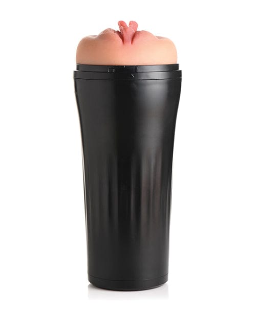 Curve Novelties Curve Toys Mistress Vibrating Pussy Masturbator - Tan Penis Toys