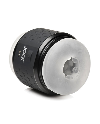 Curve Toys C/o Xr Curve Toys Jock Vibrating Double Stroker - Black Penis Toys