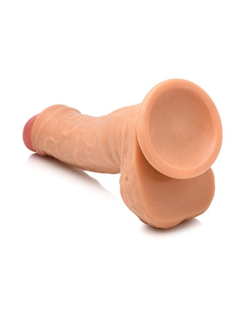 Curve Toys Curve Toys Thinz 7" Uncut Dildo W/balls - Light Dildos