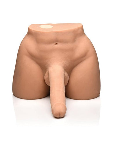 Curve Toys Curve Toys Jock Vibrating & Squeezing Male Masturbator W/poseable Dildo Penis Toys