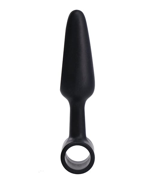 Doc Johnson In A Bag 4" Vibrating Butt Plug - Black Anal Toys
