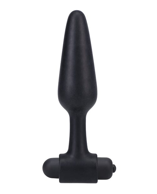 Doc Johnson In A Bag 5" Vibrating Butt Plug - Black Anal Toys
