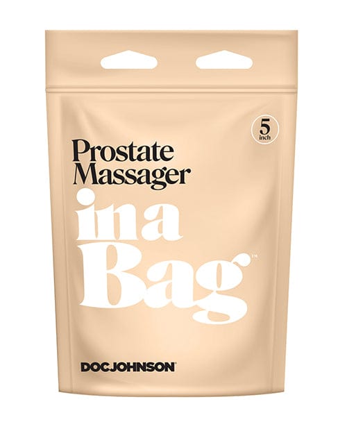 Doc Johnson In A Bag Prostate Massager - Black Anal Toys