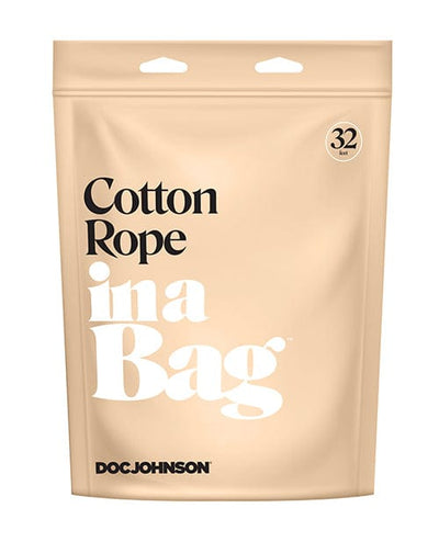 Doc Johnson In A Bag 32 Ft Rope  - Black Kink & BDSM