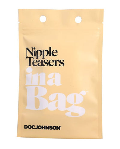 Doc Johnson In A Bag Nipple Teasers - Smoke Black Kink & BDSM