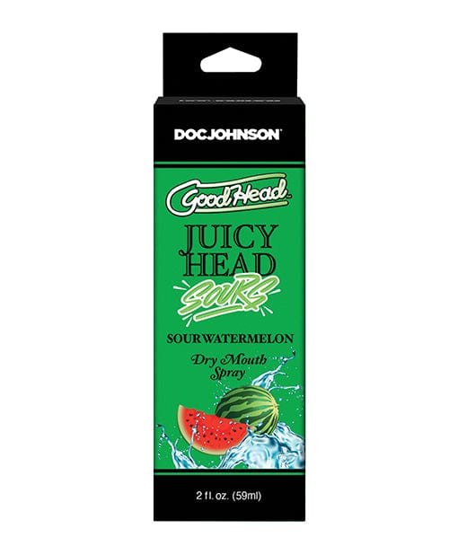 Doc Johnson Goodhead Juicy Head Dry Mouth Spray - 2 Oz Sour Blue Watermelon More
