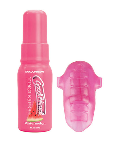 Doc Johnson GoodHead Pussy Pleasure Party Oral Sex Kit - 1 oz Watermelon Tingle Spray More