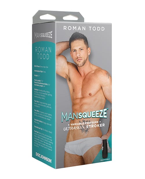 Doc Johnson Main Squeeze Ultraskyn Ass Stroker - Roman Todd Penis Toys