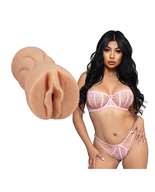 Doc Johnson Signature Strokers ULTRASKYN Pocket Pussy - Cami Strella, Vanilla Penis Toys