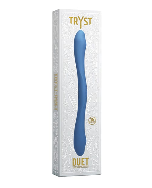 Doc Johnson Tryst Duet W/remote Periwinkle Blue Vibrators