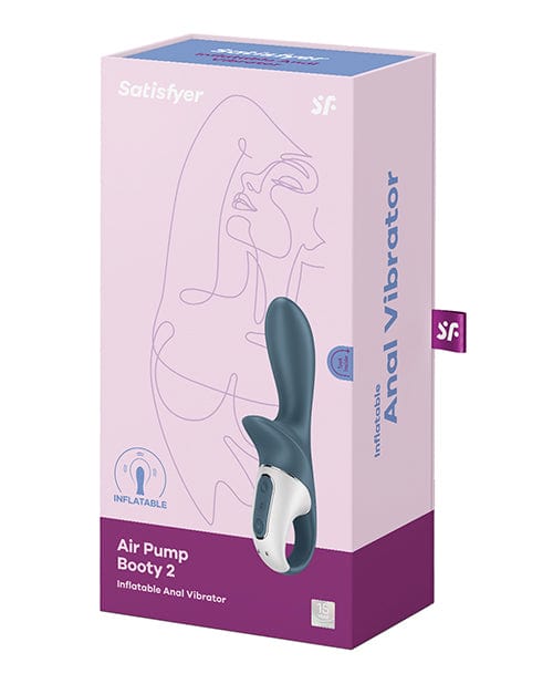 Eis INCsatisfyer Satisfyer Air Pump Booty 2 - Dark Grey Anal Toys