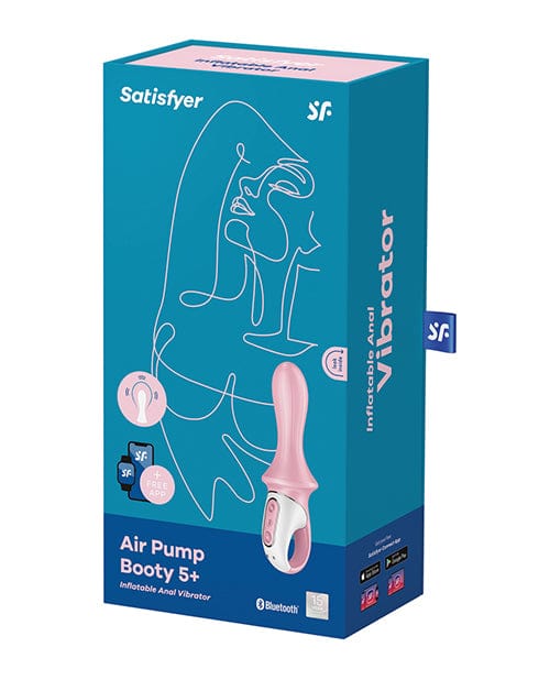 Eis INCsatisfyer Satisfyer Air Pump Booty 5+ - Red Anal Toys