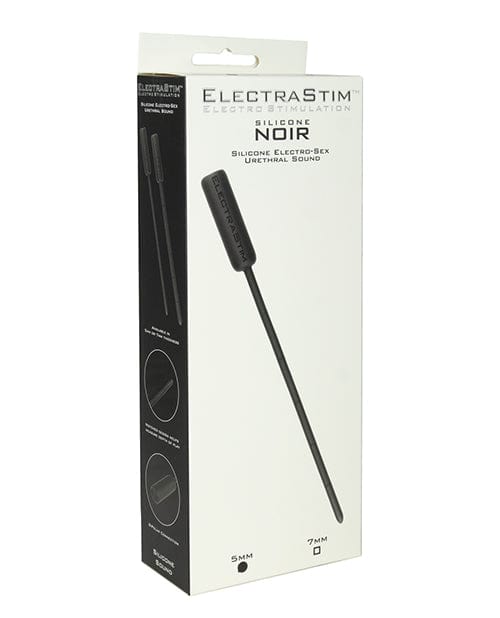 ElectraStim Electrastim Silicone Noir Flexible Electro Sound 5mm Kink &amp; BDSM