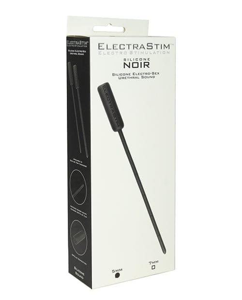 ElectraStim Electrastim Silicone Noir Flexible Electro Sound 5mm Kink & BDSM