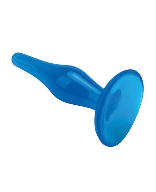 Blue Line C & B 4.75" Easy Insertion Plug - Jelly Blue OrchidToys.com Blue Line C & B 4.75" Easy Insertion Plug - Jelly Blue OrchidToys.com