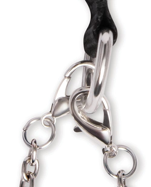 Electric Eel INC Lux Fetish 12 Pc Interchangeable Collar &amp; Nipple Clips Set Kink &amp; BDSM