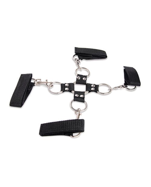 Electric Eel INC Lux Fetish 7 Pc Hogtie &amp; Ball Gag Kit Kink &amp; BDSM
