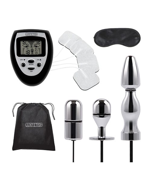 Electric Eel INC Lux Fetish 9 Pc Electro Sex Ultra Shock Set Kink &amp; BDSM