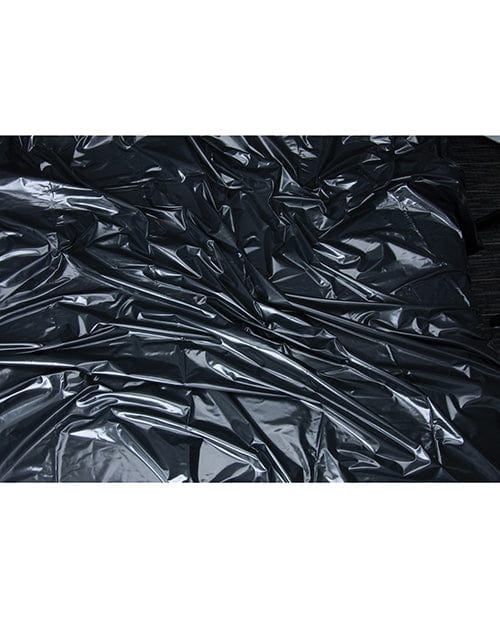 Electric Eel INC Lux Fetish Vinyl Bed Sheet - Black Kink &amp; BDSM