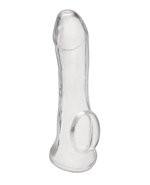 Electric Eel INC Blue Line C &amp; B 6.25" Transparent Penis Enhancing Sleeve Extension - Clear Penis Toys