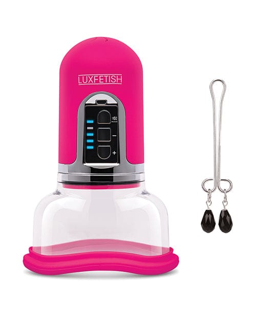 Electric Eel INC Lux Fetish Pussy Pump W/clit Clamp Vibrators