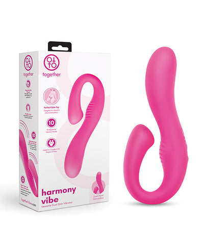 Electric Eel INC Together Harmony Vibe Versatile Dual-Stim Vibrator - Pink Vibrators