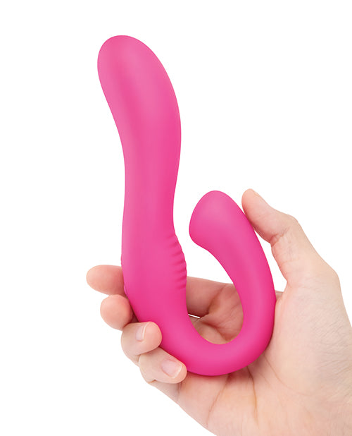 Together Harmony Vibe Versatile Dual-Stim Vibrator - Pink OrchidToys.com Together Harmony Vibe Versatile Dual-Stim Vibrator - Pink OrchidToys.com