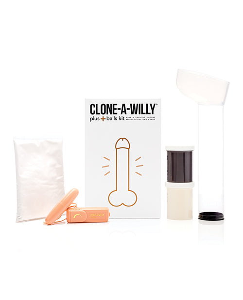 Empire Labs Clone-A-Willy Plus+ Balls Kit - Deep Skin Tone Dildos