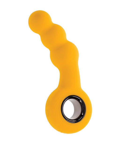 Evolved Novelties INC Gender X Bumble Angled Plug - Yellow Anal Toys