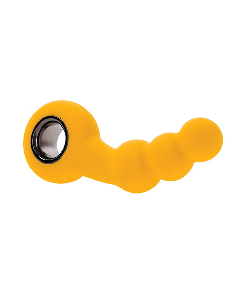 Evolved Novelties INC Gender X Bumble Angled Plug - Yellow Anal Toys