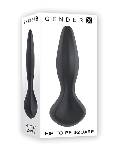 Evolved Novelties INC Gender X  Hip To Be Square - Black Anal Toys