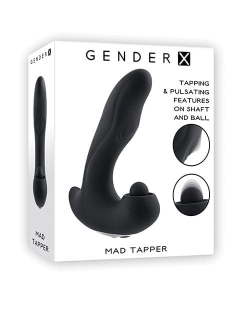 Evolved Novelties INC Gender X Mad Tapper - Black Anal Toys
