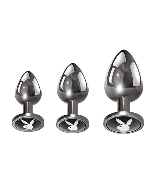 Evolved Novelties INC Playboy Pleasure Pleasure 3 Ways Butt Plugs Anal Toys