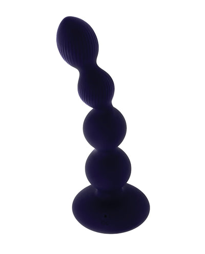 Evolved Novelties INC Purple Pleasure Orbit Remote Controlled Anal Vibe - Purple Anal Toys