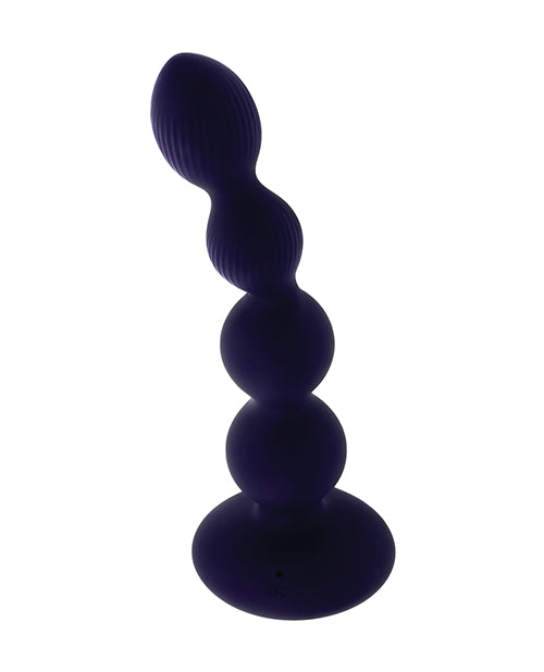 Evolved Novelties INC Purple Pleasure Orbit Remote Controlled Anal Vibe - Purple Anal Toys