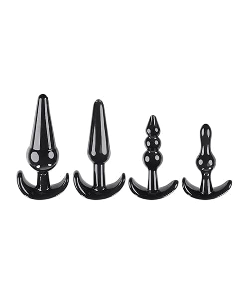 Evolved Novelties INC Selopa Intro To Plugs - Black Anal Toys