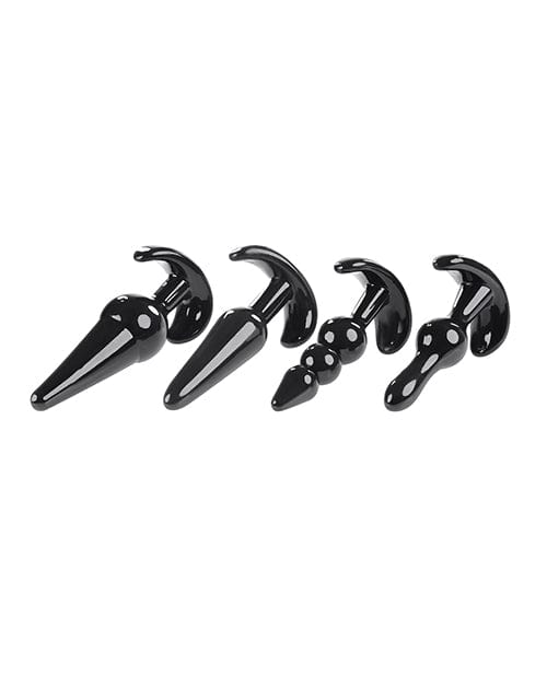 Evolved Novelties INC Selopa Intro To Plugs - Black Anal Toys