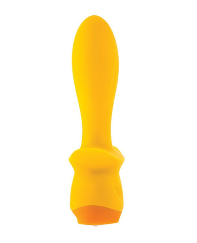 Evolved Novelties INC Selopa Mellow Yellow Vibrating Plug - Yellow Anal Toys