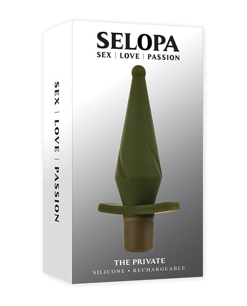 Evolved Novelties INC Selopa The Private - Green Anal Toys