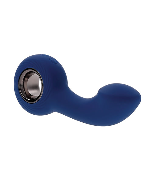 Evolved Novelties INC Zero Tolerance The Reach P-Spot Vibe - Blue Anal Toys