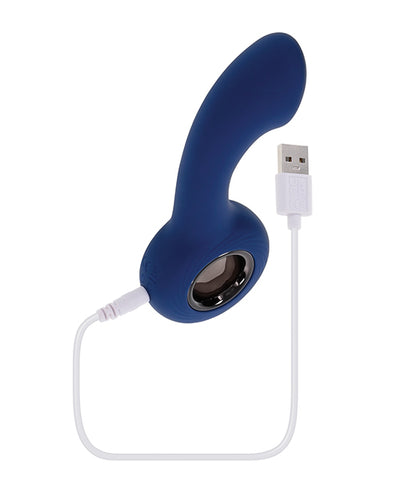 Evolved Novelties INC Zero Tolerance The Reach P-Spot Vibe - Blue Anal Toys