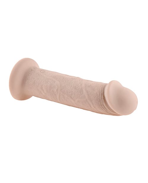 Evolved Novelties INC Evolved 7" Girthy Vibrating Dong - Light Dildos