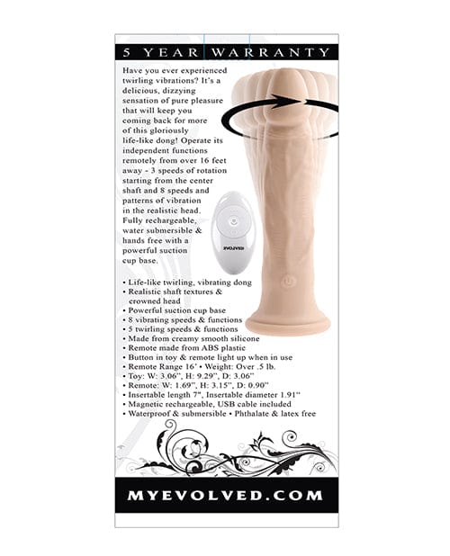 Evolved Novelties INC Evolved Twirl Jam Dildos