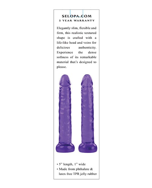 Evolved Novelties INC Selopa Slimplicity - Purple Dildos