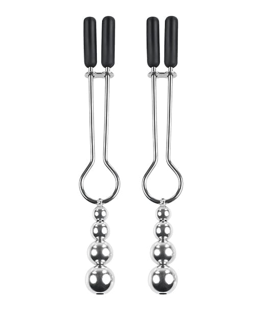 Evolved Novelties INC Selopa Beaded Nipple Clamps Kink &amp; BDSM
