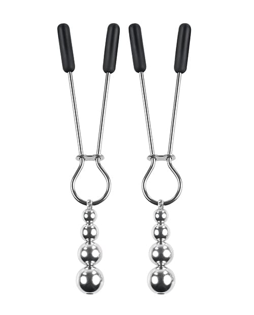 Evolved Novelties INC Selopa Beaded Nipple Clamps Kink &amp; BDSM