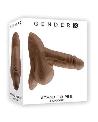 Evolved Novelties INC Gender X Silicone Stand To Pee Dark More