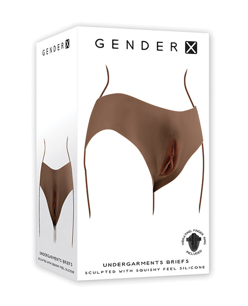 Evolved Novelties INC Gender X Vagina Briefs Undergarments - Dark More