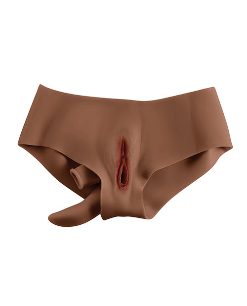 Evolved Novelties INC Gender X Vagina Briefs Undergarments - Dark More