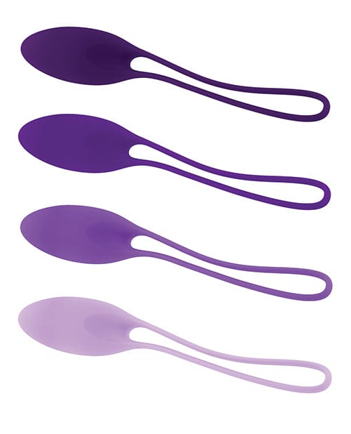 Evolved Novelties INC Playboy Pleasure Put In Work Kegel Set - Acai/ombre More